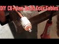 DIY : Soldering On PL-259 Connectors To Make Your Own RG58 CB Ham Radio Coaxial Antenna Cables