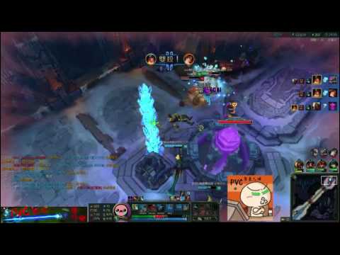 【PVC】LOL 希維爾四殺&勝利
