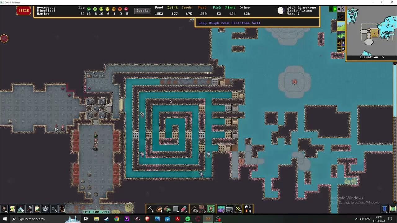 Dwarf Fortress Water/River/Aquifer Trap YouTube
