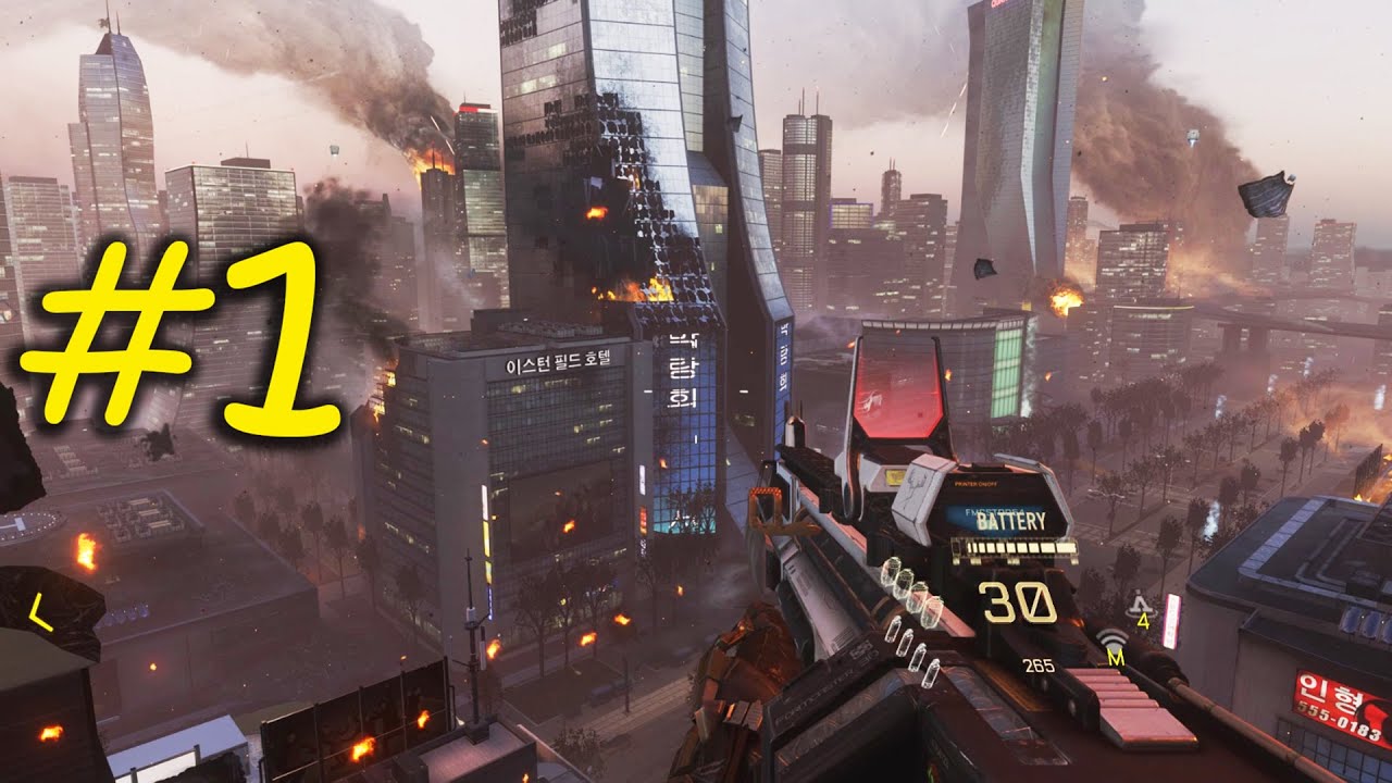 call of duty advanced warfare เนื้อเรื่อง New chiến tranh tương lai 2054 quá hiện đại - Call Of Duty Advanced Warfare - Tập 1