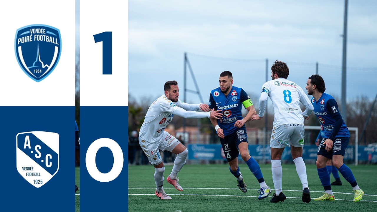 Résumé J16 : Vendée Poiré Football - AS Châtaigneraie