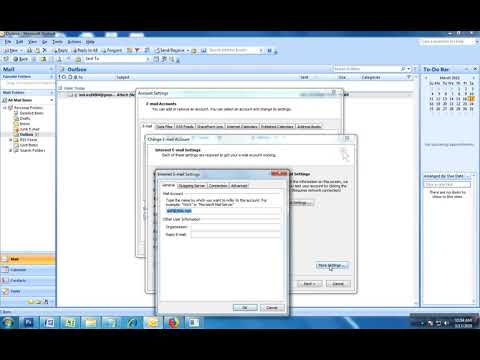 Outlook Sending and Receiving  Error. My outlook unable to send mail 2007