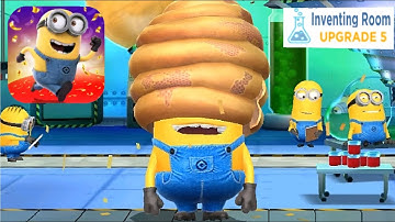 Minion Rush Beehive Carl common Costume Inventing room fullscreen android gameplay walkthrough