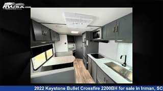 Remarkable 2022 Keystone Bullet Crossfire Travel Trailer Rv For Sale In Inman, Sc Rvusa.com