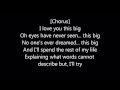 Scotty mccreery  i love you this big lyrics