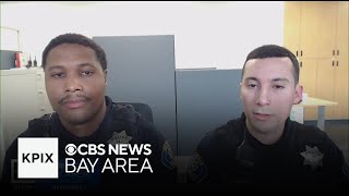 Milpitas police officers rescue toddler, dog thrown from burning apartment