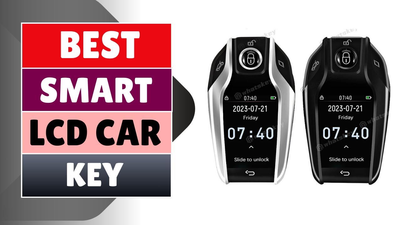 Key Led Smart Rbt Top 5 Best Smart LCD Car Keys in 2026 | Universal Smart Remote Keys ...