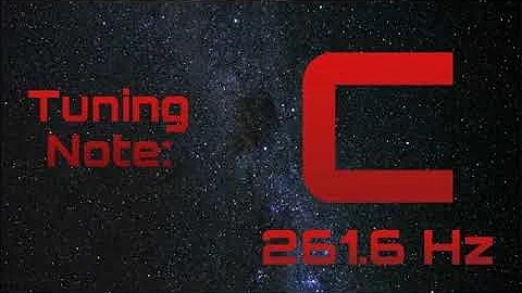 Tune an Instrument - Tuning Note : C - 261.6 Hz