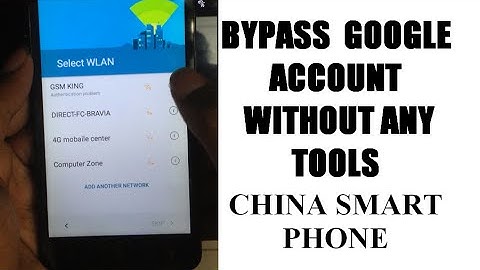 [China] How to bypass  google account  without any tools
