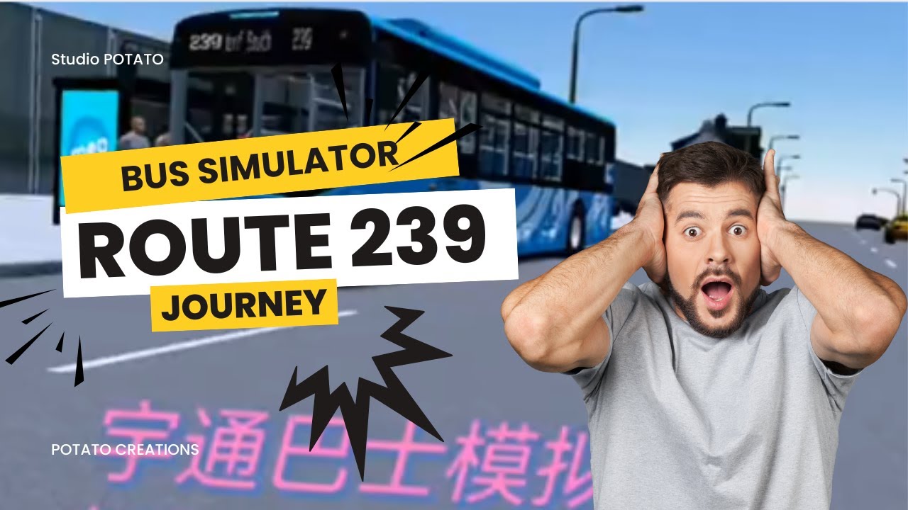 Bus Simulator Driving Guangtong Bus on Route 239 | Full Gameplay - YouTube