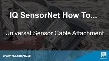 IQ SensorNet | Universal Sensor Cable Attachment