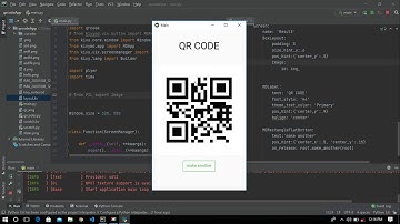 QR Code Generator App using python