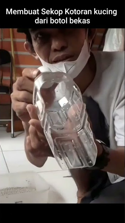 Cara Membuat Sekop Kotoran Kucing. #shorts
