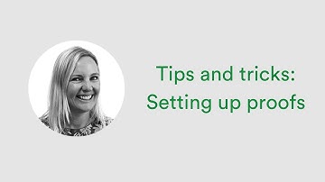 PageProof: Tips & tricks on setting up proofs