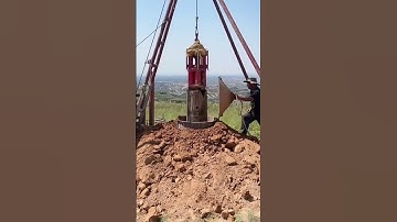 Clever extraction process of deep well soil using creative tools