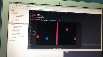Barrier and Balls (iOS Game using Swift 4.1 Spirit Kit)