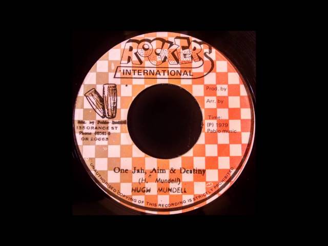 ジャマイカ7” Hugh Mundell One Jah, Aim & Destiny none Rockers Internationa /00050 sddefault.jpg