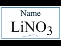 Understanding Nitrate and Lithium Compounds