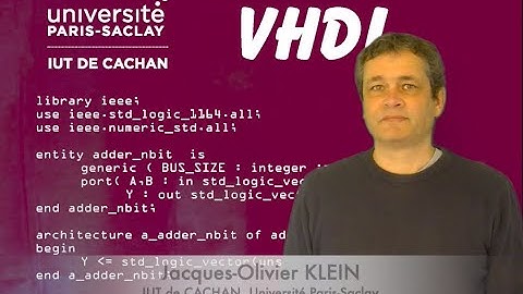 Introduction au langage VHDL