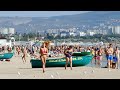 Sandy Beach Anapa Russia August 2020