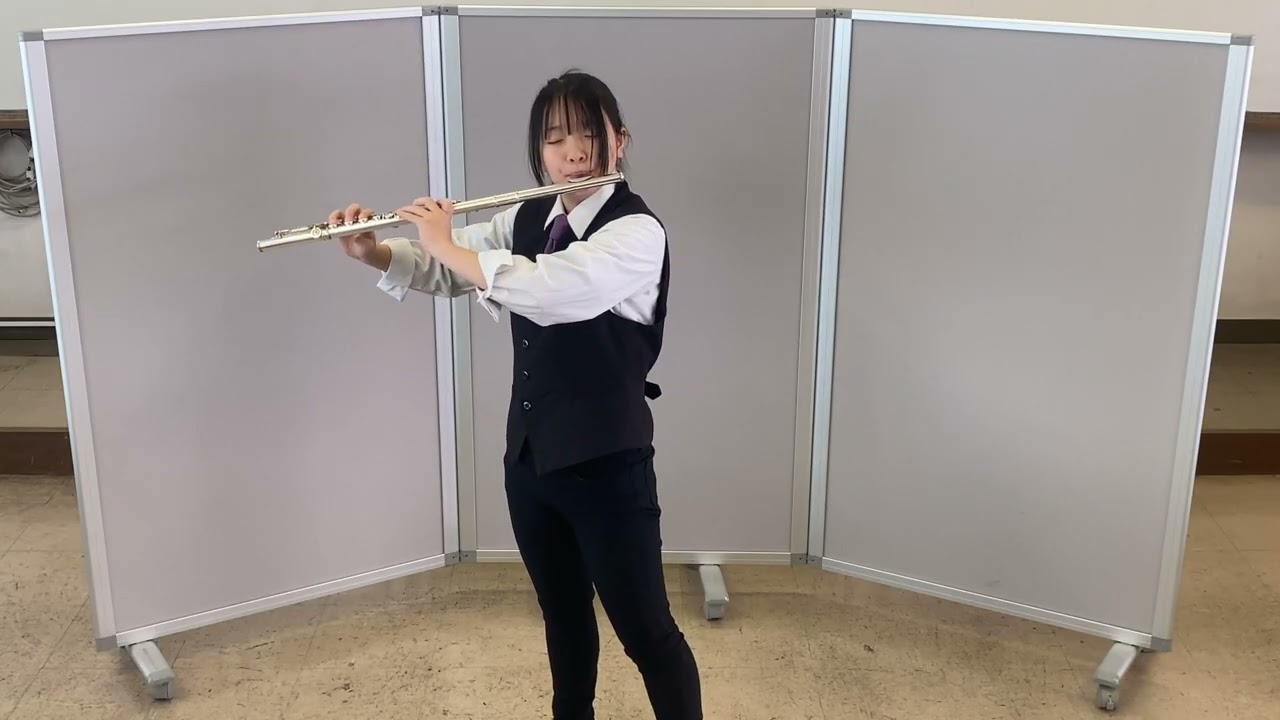 フルートソロ　天野正道作曲　モノローグ