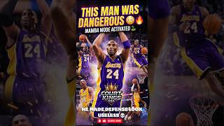 Kobe Bryant Moved Like A Killer On The Court 😳 #nba #viral #shorts #sports #kobe #basketba #trending
