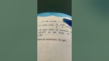 F.A-II statistics chapter-6 example 6.9