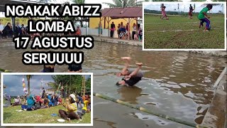 Ngakak Abisss..  LOMBA 17 Agustusan Lucu banget