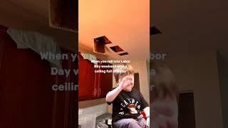 When Labor Day Turns Into a Water Leak Meme