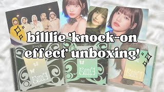 billlie “knock-on effect” unboxing!