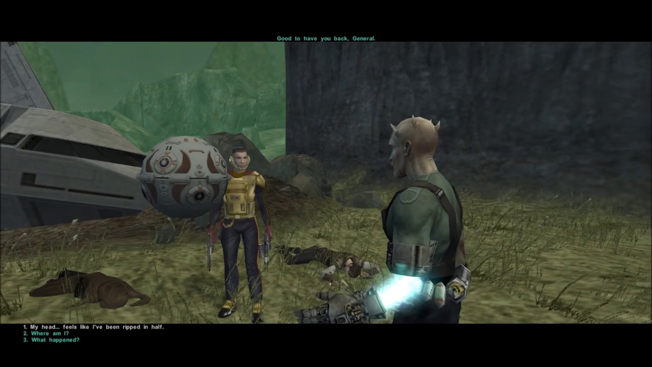 Knights Of The Old Republic 2 Gameplay