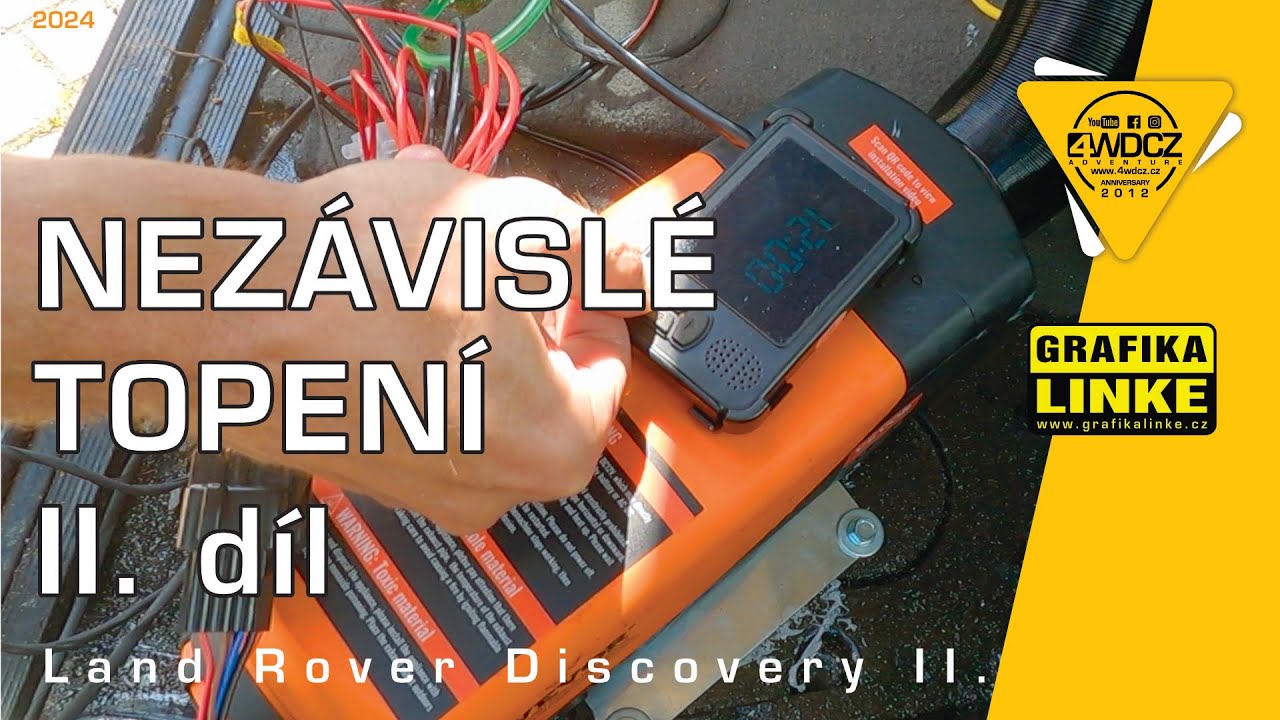 Nezávislé topení II. / III. Vevor 2 kW