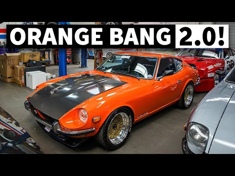 Larry Chen’s SR20 Swapped Datsun 240z is ALIVE! Ole Orange Bang: the 1 hour special