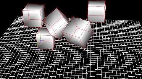 CS7057 - Assignment 2-5 - Rigid Body - Yanxing Wang