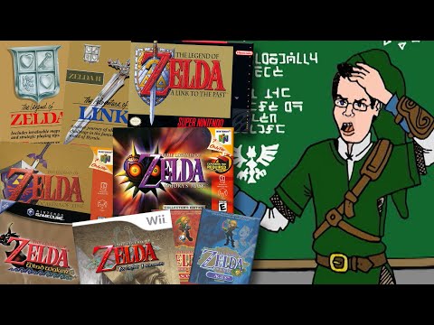 The Legend of Zelda Timeline - Angry Video Game Nerd (AVGN)