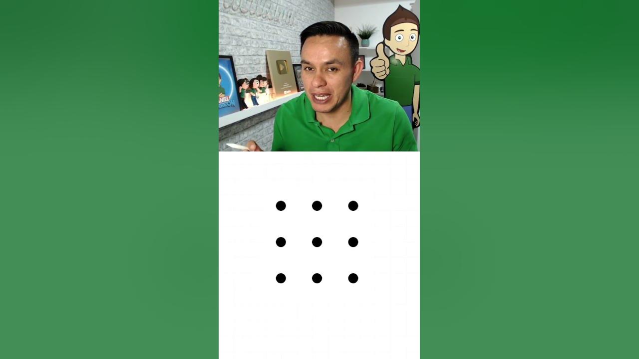 Unir 9 puntos con 4 líneas