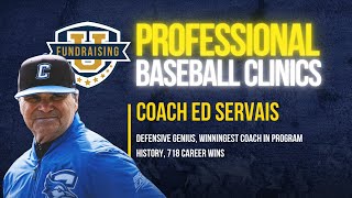 Fundraising University Baseball Clinic | Defensive Mastery with Ed Servais (Creighton)