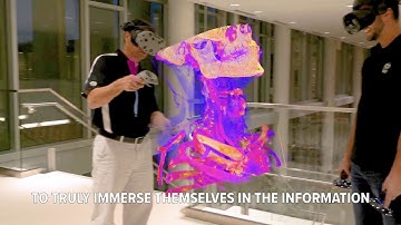 Human Body Virtual Reality CT Rendering