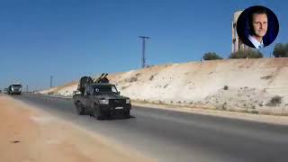 قوات النمر الفرقة25 تصل الى البادية لتمشيط المنطقة من د ا ع ش وتأمين طريق#ديرالزور_تدمر بشكل كامل