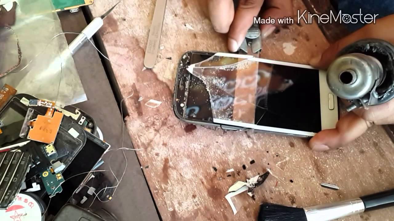 SAMSUNG S3 GLASS REPLACEMENT EASILY WITHOUT GLUE YouTube