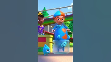 Mayhem Mode: Curiosity Crew Activated! 🚨🧠  Learn with #Blippi #BlippiWonders #Shorts