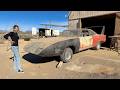 I found an abandoned plymouth superbird in the middle of the desert