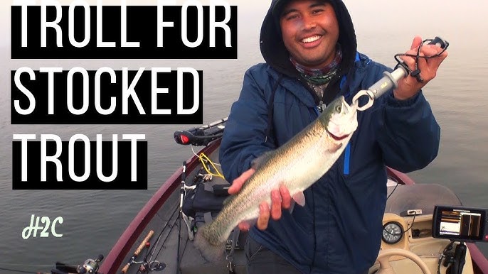 Trolling For Rainbow Trout With POP GEAR and HARD BAITS