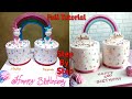 Unicorn Theme Twins Birthday Cake Design | Rainbow Unicorn Twin Kids Birthday Cake | Twins Cake