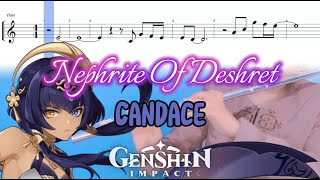 Nephrite Of Deshret - Candace's theme | Flute cover [Sheet music] Genshin Impact