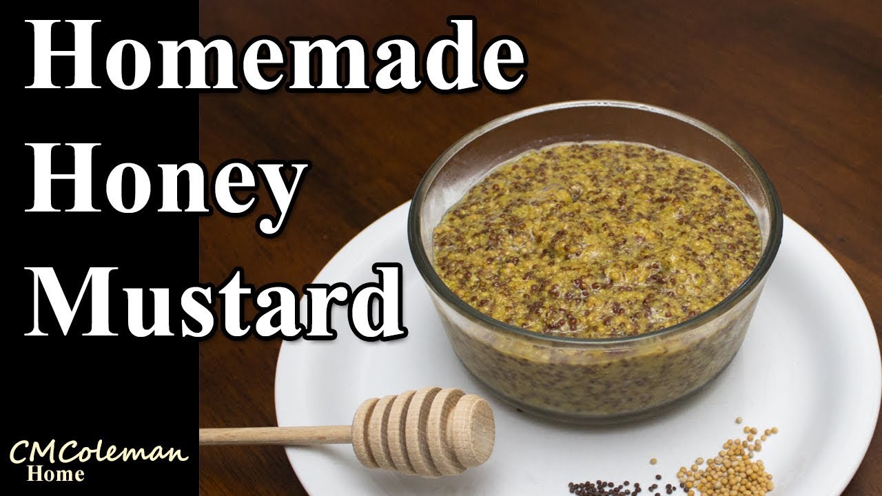 Easy Homemade Honey Brown Mustard Recipe YouTube