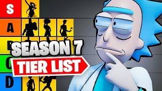 RANKING EVERY Season 7 Skin in Fortnite! (Chapter 2)