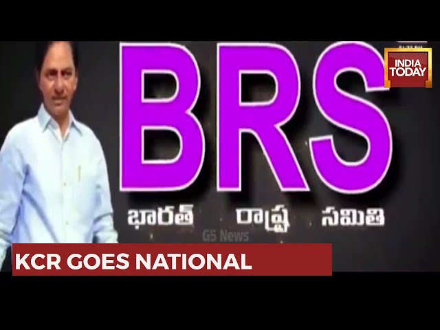 KCR Launches National Party, The Evolution Of TRS To BRS | Bharat Rashtra Samithi class=