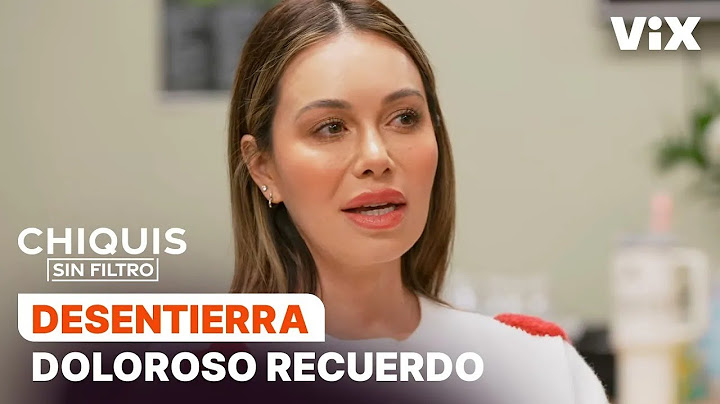 Chiquis habla sobre los abusos a manos de su padre | Capítulo 1 | Chiquis sin Filtro | ViX