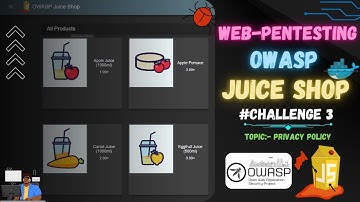 OWASP Juice Shop Website Pentesting In Hindi | Privacy Policy Challenge Solution #3